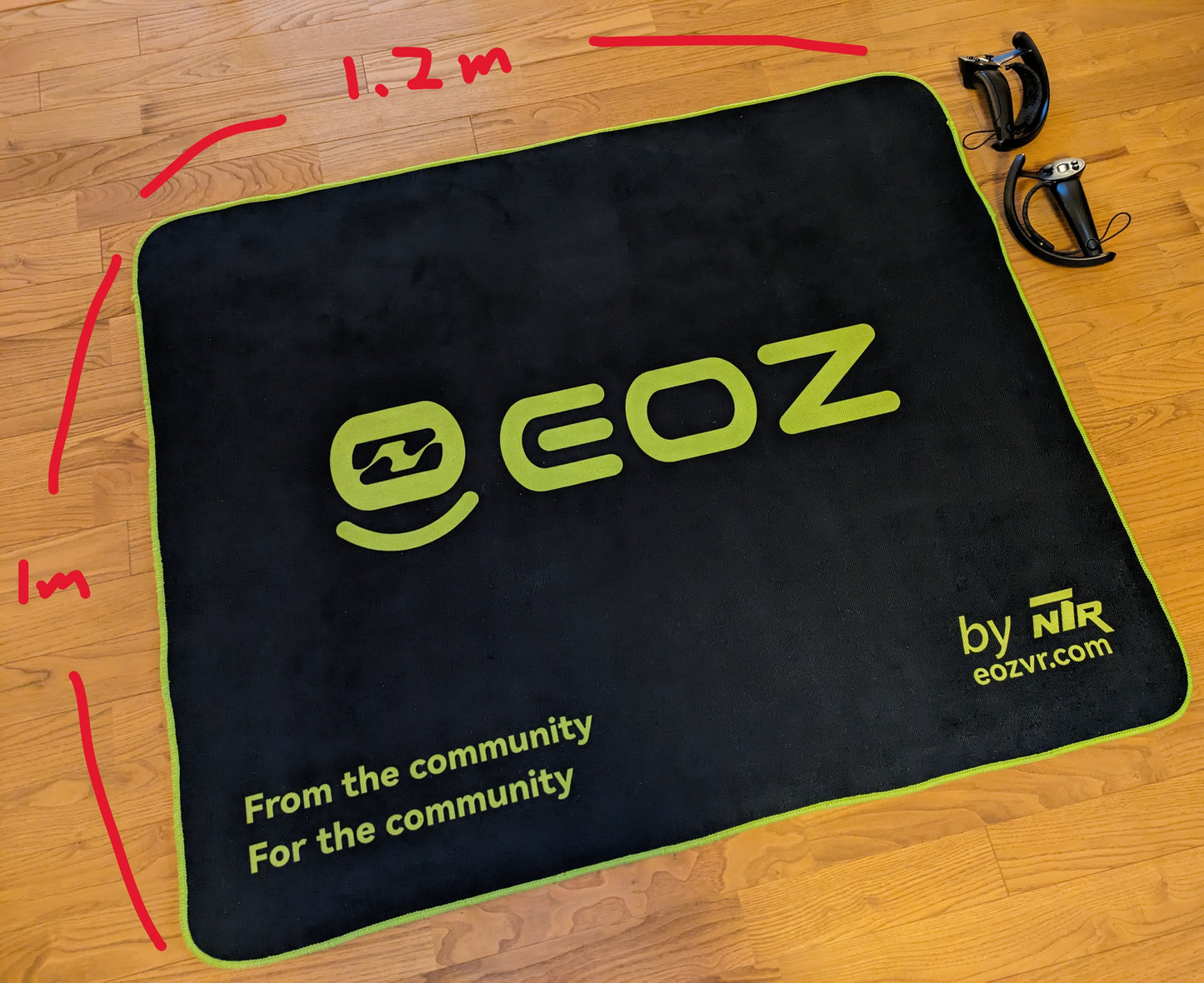 EOZ VRプレイエリアが足裏でわかるマット