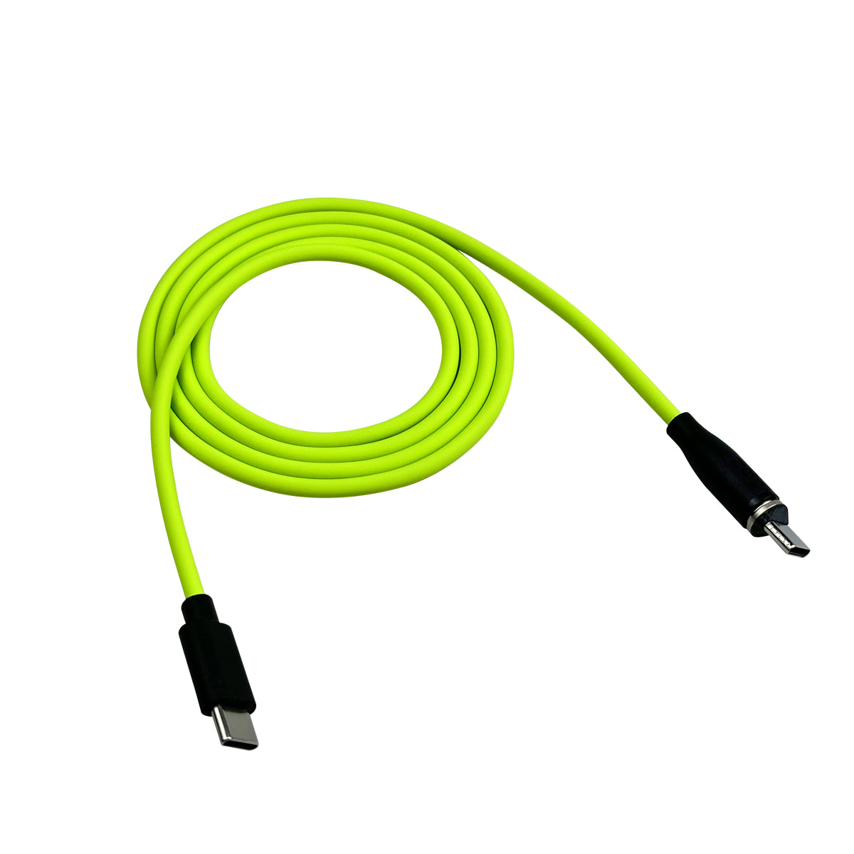 EoZ マグネット式シリコン充電ケーブル USB-C to USB-C 1m